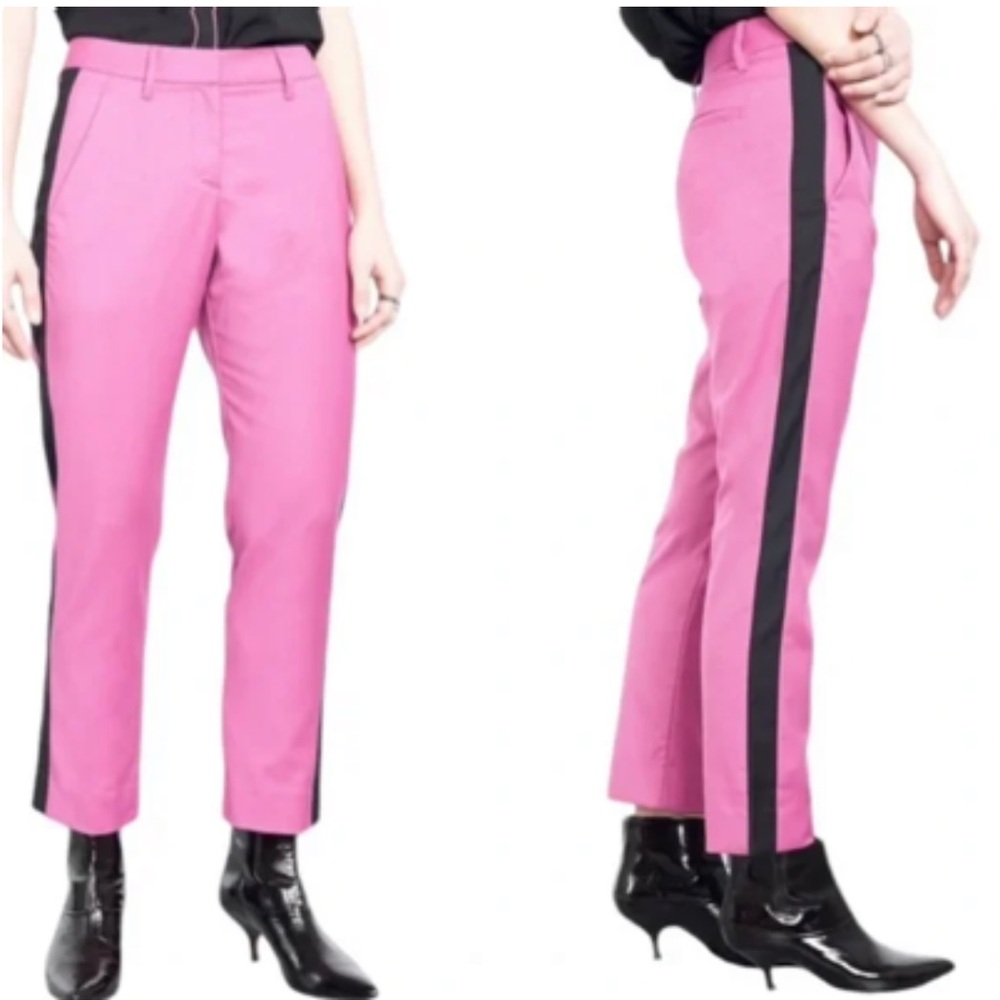 Wildfang Womens Empower Pants - Pink & Black